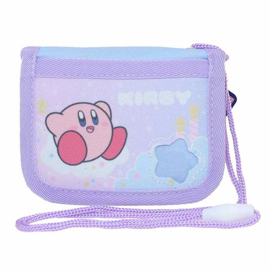 星のカービィ キャラクター 子供用財布 二つ折りサイフ パープル