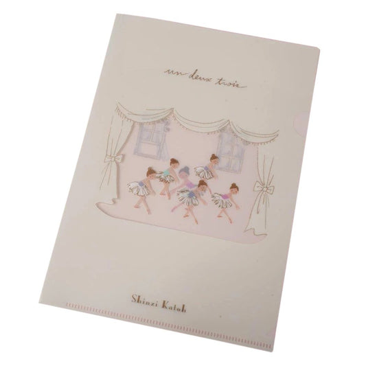 クリアフォルダー クリアファイルA5 レヴェランス バレエ 木野瀬印刷