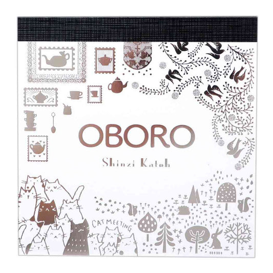 メモ帳 ブロックメモ OBORO 木野瀬印刷