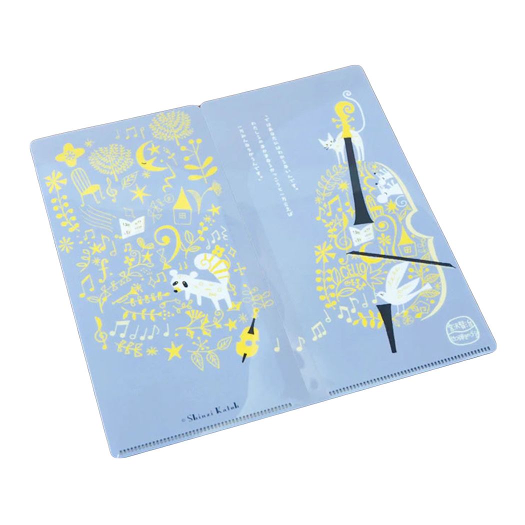 ミニクリアファイル チケットホルダー 宮沢賢治 セロ弾きのゴーシュ