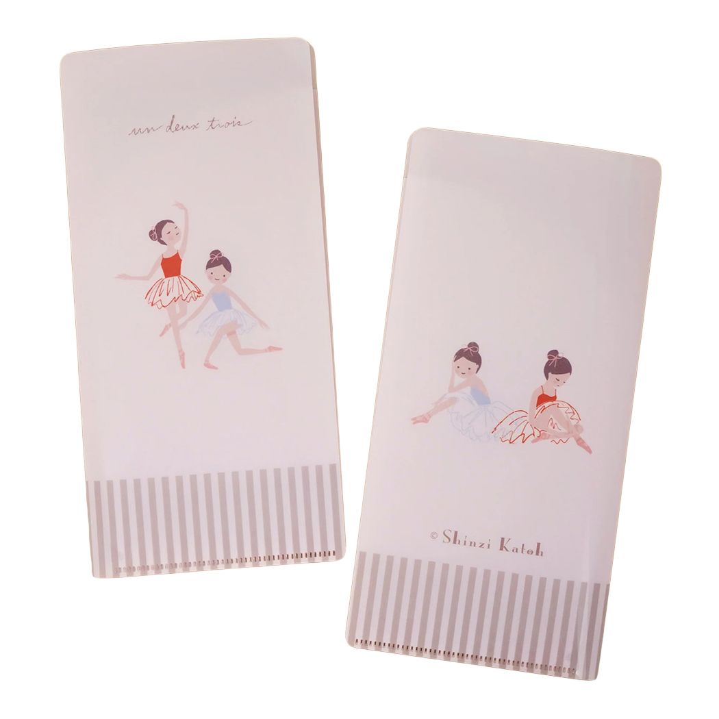 ミニクリアファイル チケットホルダー プリエ バレエ 木野瀬印刷