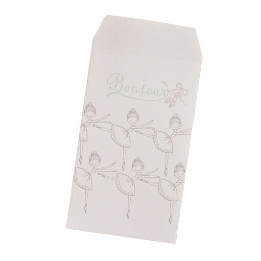 ポチ袋 ポチ袋小 3枚入 バレエ bonjour