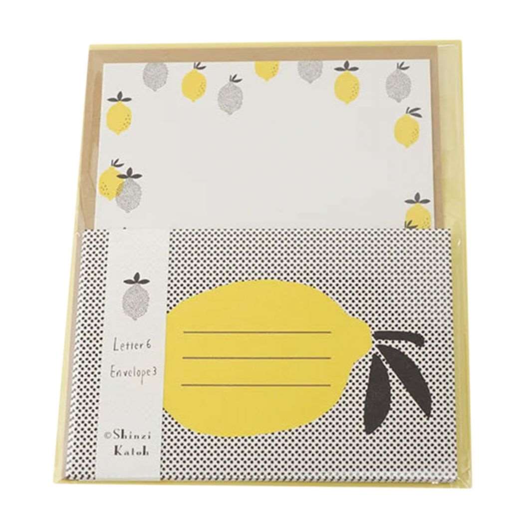 手紙セット レターセット lemon