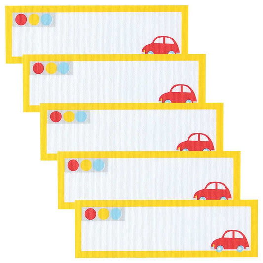 名前ラベル ネームラベルSS 5枚セット クルマ 新入学 車 お気に入りシリーズ 清原