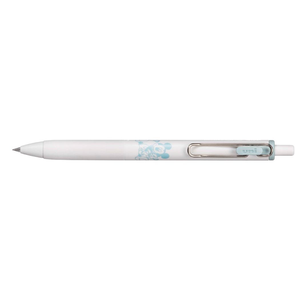 ミッキーマウス グッズ ボールペン キャラクター ユニボール ワン ゲルインクボールペン 0.38mm Aネモフィラブルー
