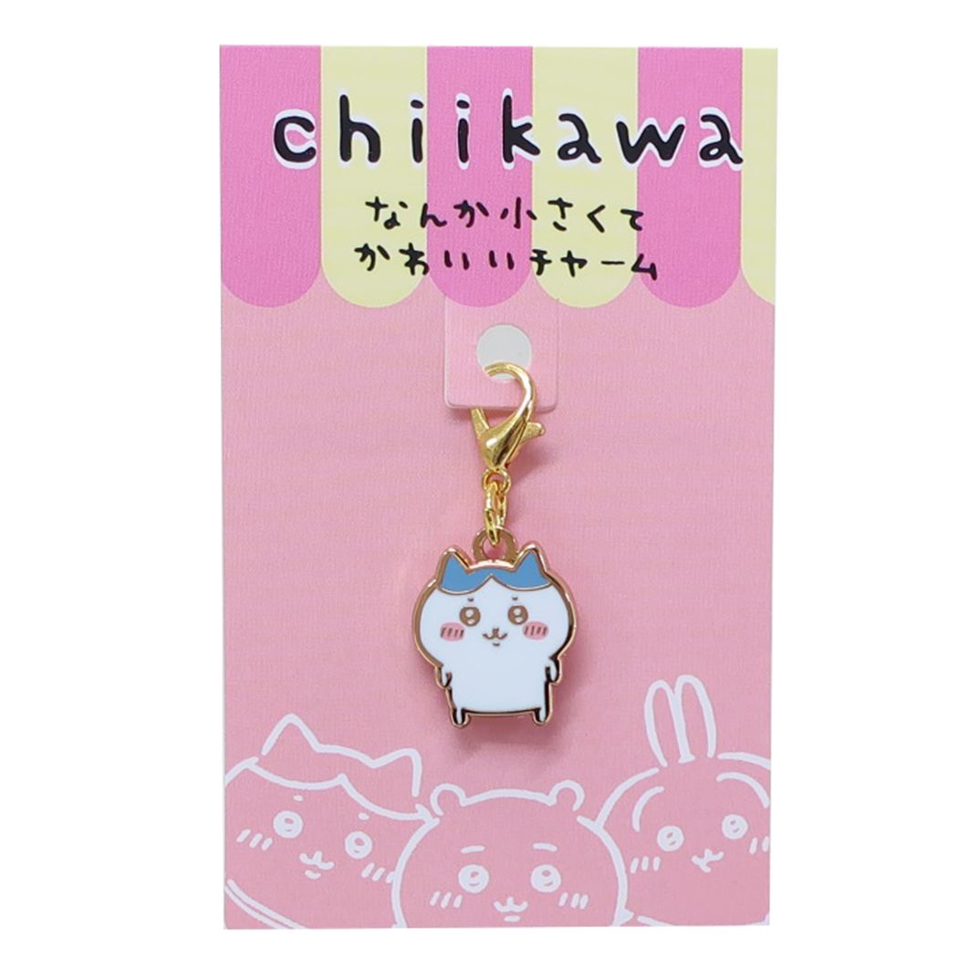 ちいかわ なんか小さくてかわいいチャーム ファスナーマスコット キャラクター ハチワレ