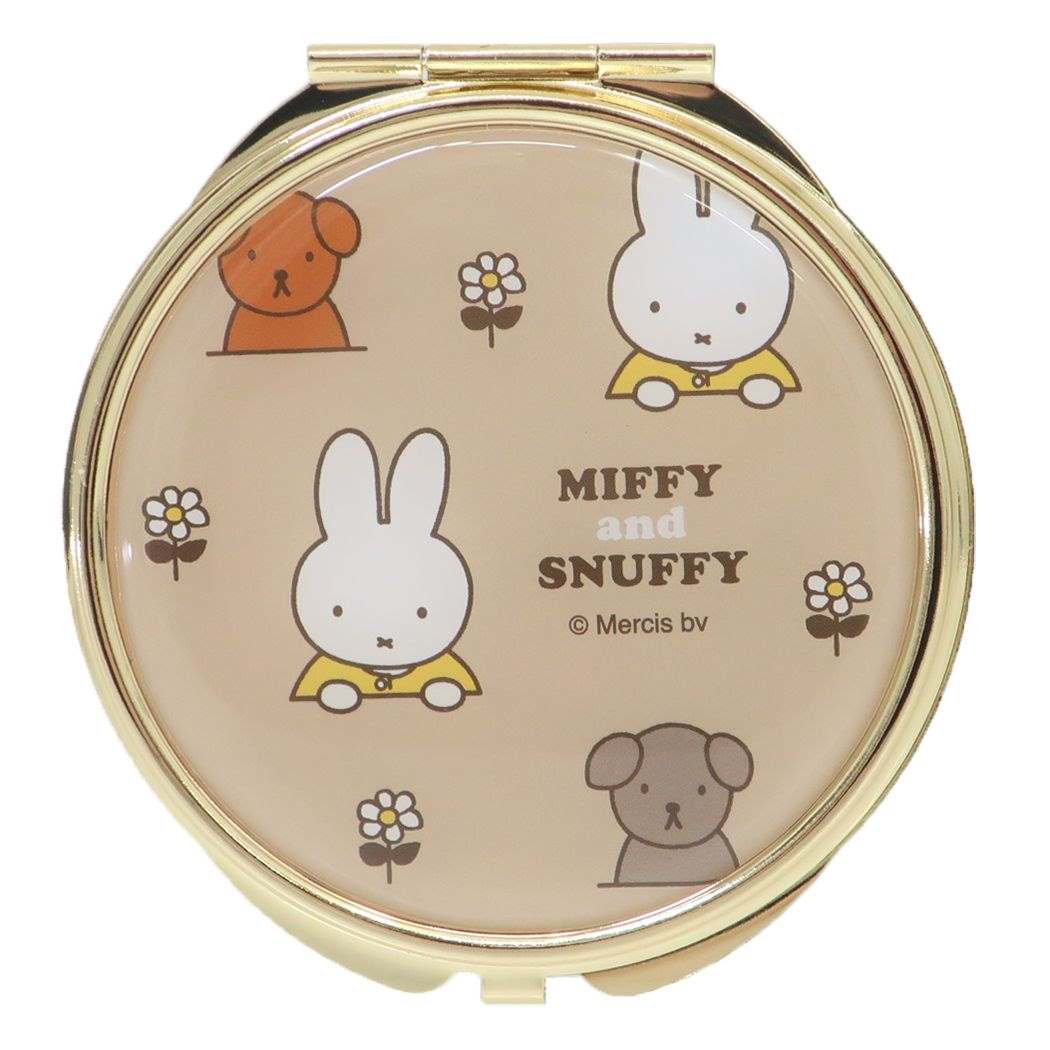 ミッフィー 絵本キャラクター 手鏡 ミラー GY MIFFY and SNUFFY