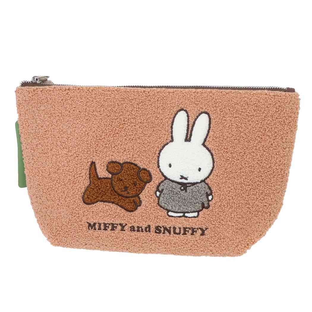 ミッフィー サガラポーチ ディックブルーナ コスメポーチ 絵本キャラクター MIFFY and SNUFFY