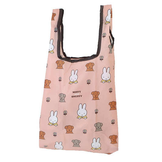 ミッフィー 絵本キャラクター エコバッグ 折りたたみショッピングバッグ PK MIFFY and SNUFFY ディックブルーナ