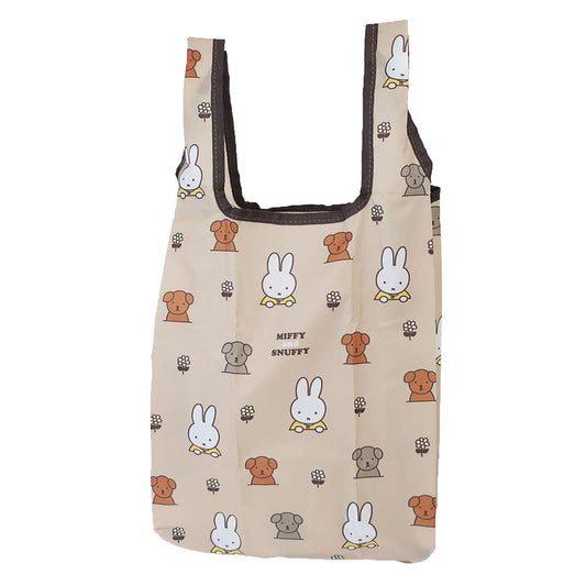 ミッフィー グッズ エコバッグ 絵本キャラクター 折りたたみショッピングバッグ BE MIFFY and SNUFFY
