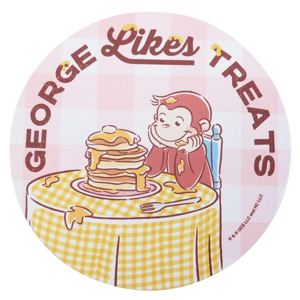 おさるのジョージ マウスパッド PCアクセ 絵本キャラクター FOOD