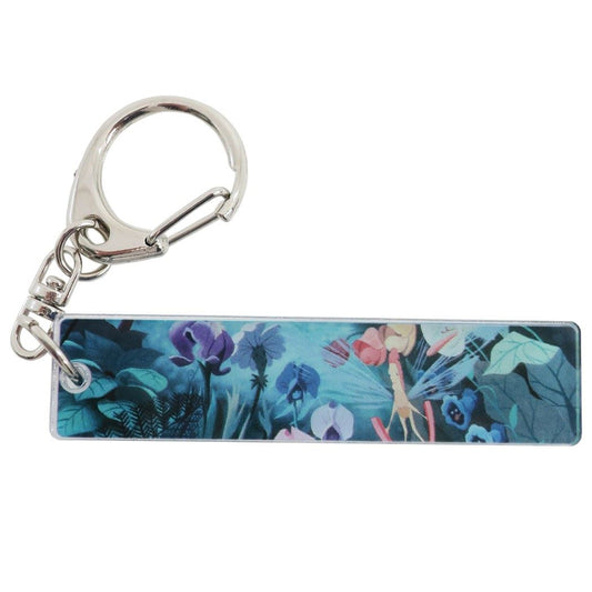 アクリル スティック キーホルダー ふしぎの国のアリス キーリング ディズニー アリスインワンダーランド 花 コレクション雑貨 プチギフト