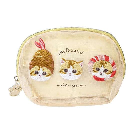 モフサンド グッズ ミニポーチ mofusand キャラクター ティッシュポーチ