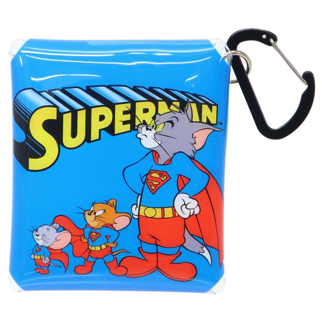 トムとジェリー ワーナーブラザース キャラクター ミニポーチ クリアマルチケースSS SUPERMAN
