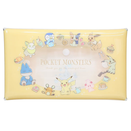 ポケットモンスター グッズ フラットビッグポーチ ポケモン キャラクター クリアマルチケースL プレゼント 男の子 女の子 ギフト