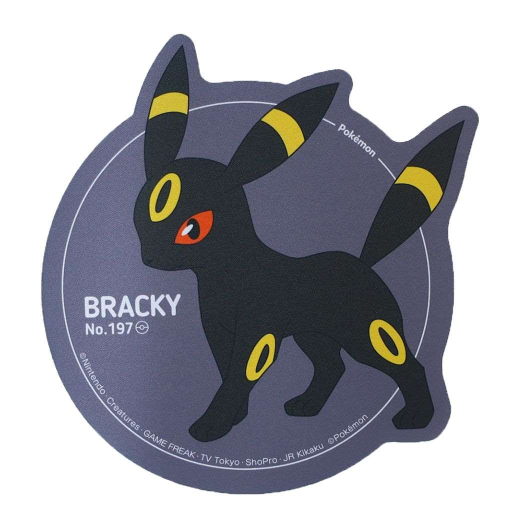 ポケットモンスター PCアクセ ダイカット マウスパッド ブラッキー ポケモン マリモクラフト