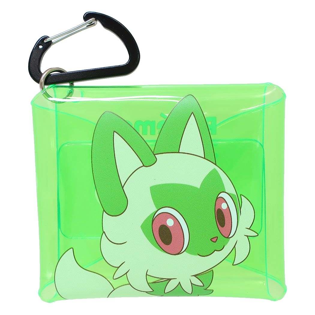 ポケットモンスター グッズ ミニポーチ キャラクター クリアマルチケースMINI ニャオハ