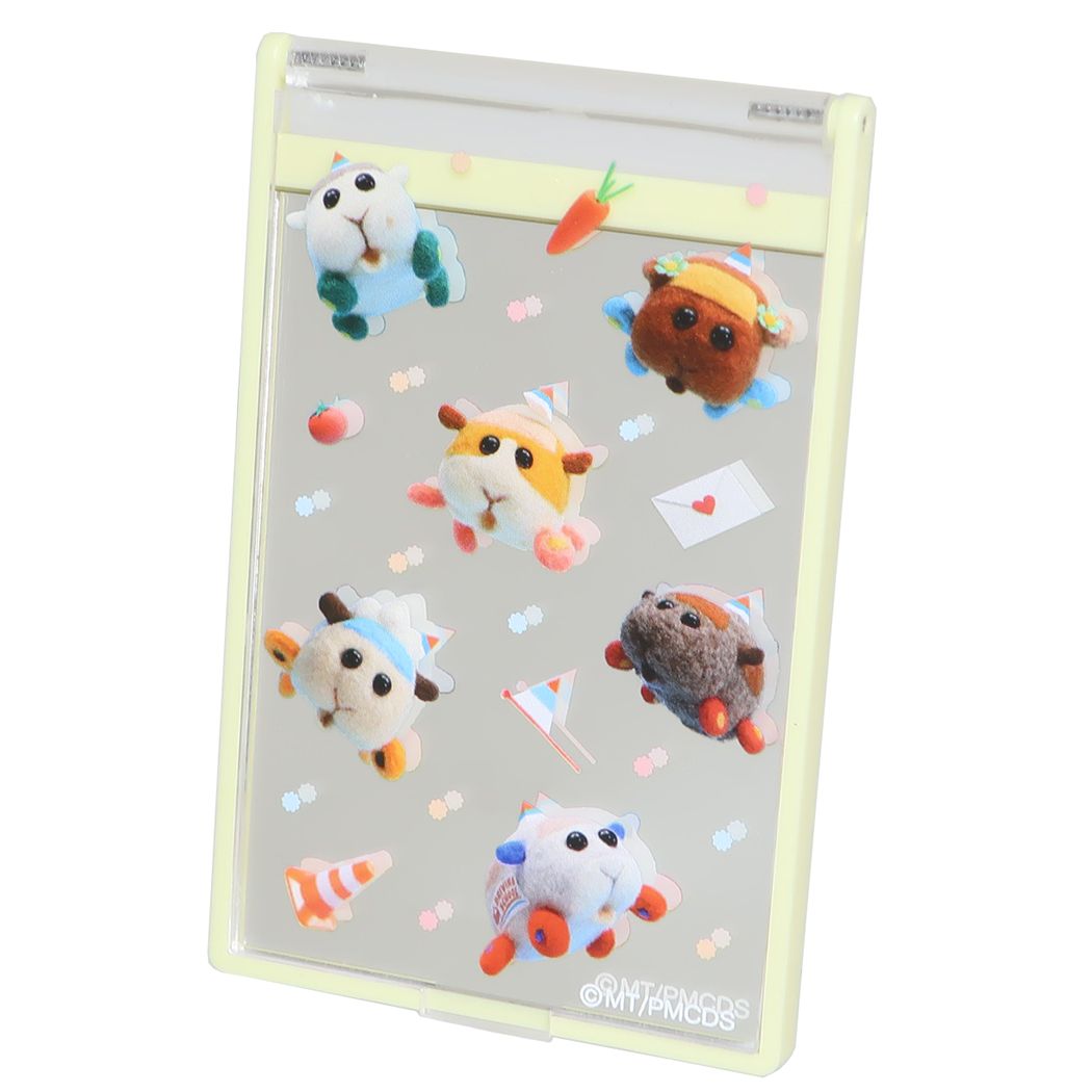 PUIPUIモルカー キャラクター 手鏡 ミラーS