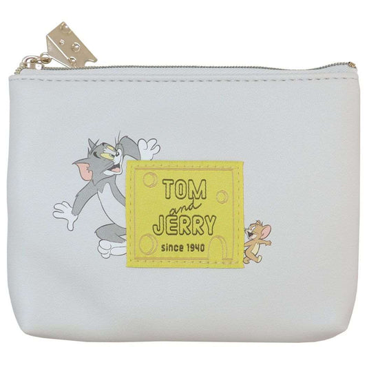 トムとジェリー ミニポーチ ティッシュポーチ ひょっこりワッペンシリーズ GY ワーナーブラザース マリモクラフト