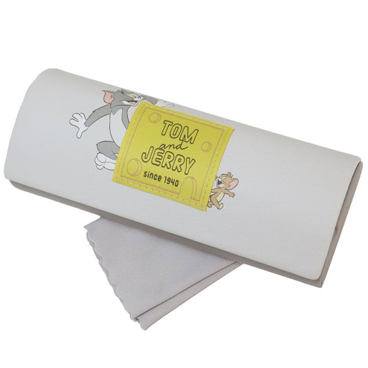 トムとジェリー グッズ 眼鏡ケース ワーナーブラザース キャラクター クロス付きメガネケース