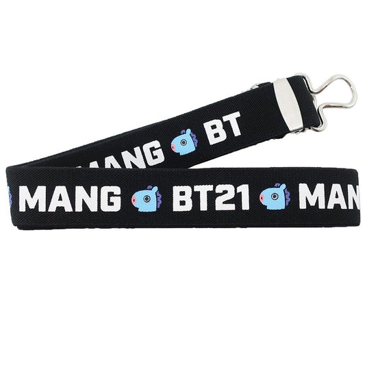 バックル付き ゴムバンド BT21 スクールベルト MANG LINE FRIENDS 森本本店 学校ベルト プレゼント 男の子 女の