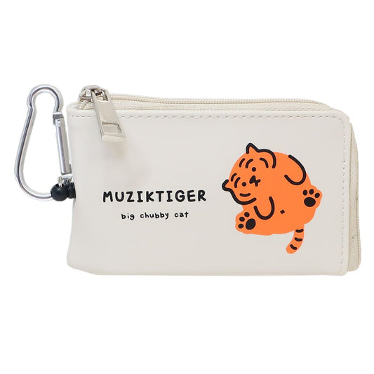 キーケース MUZIK TIGER ムジークタイガー 定期入れ 森本本店 WH