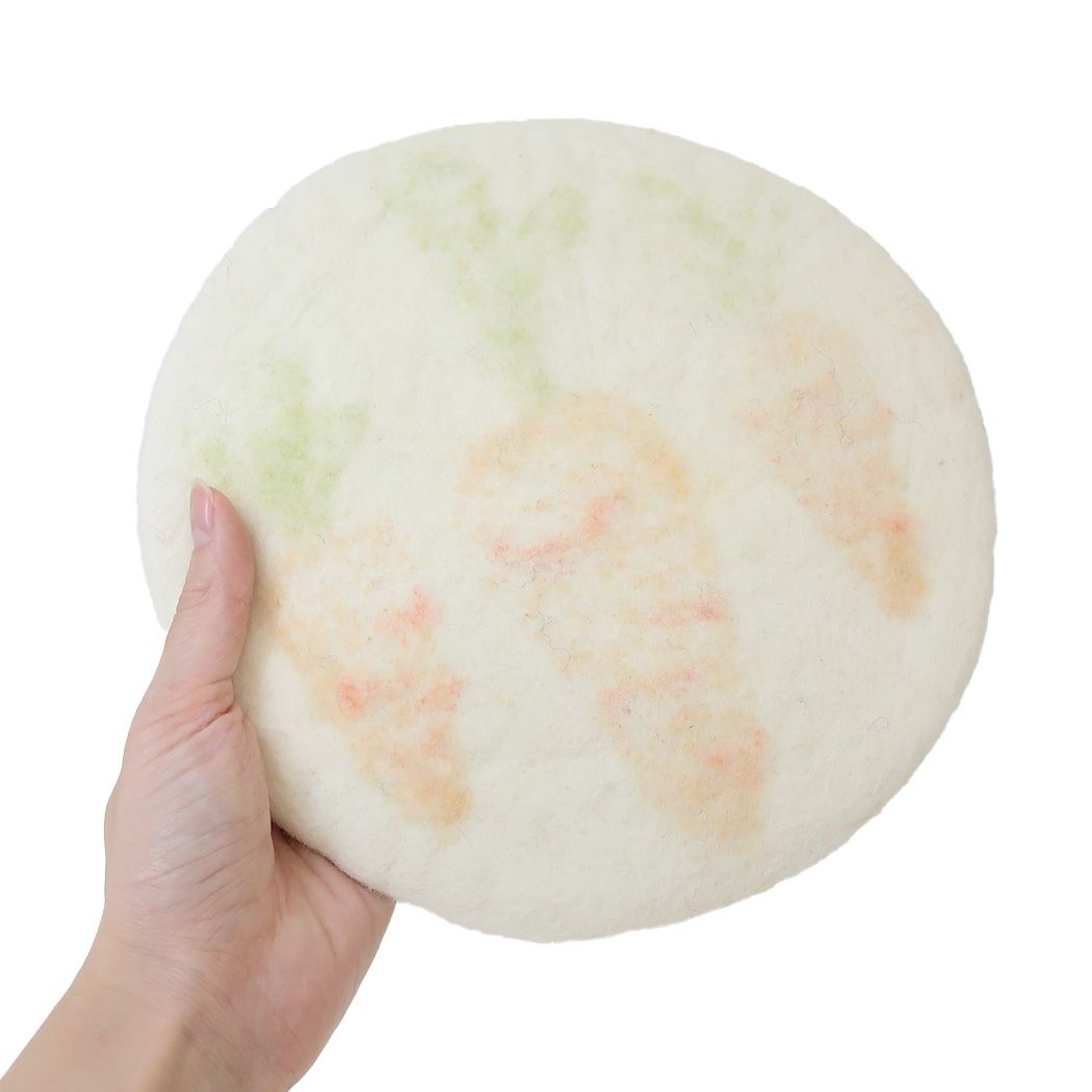 鍋用品 鍋敷き キッチンキャロット 丸眞