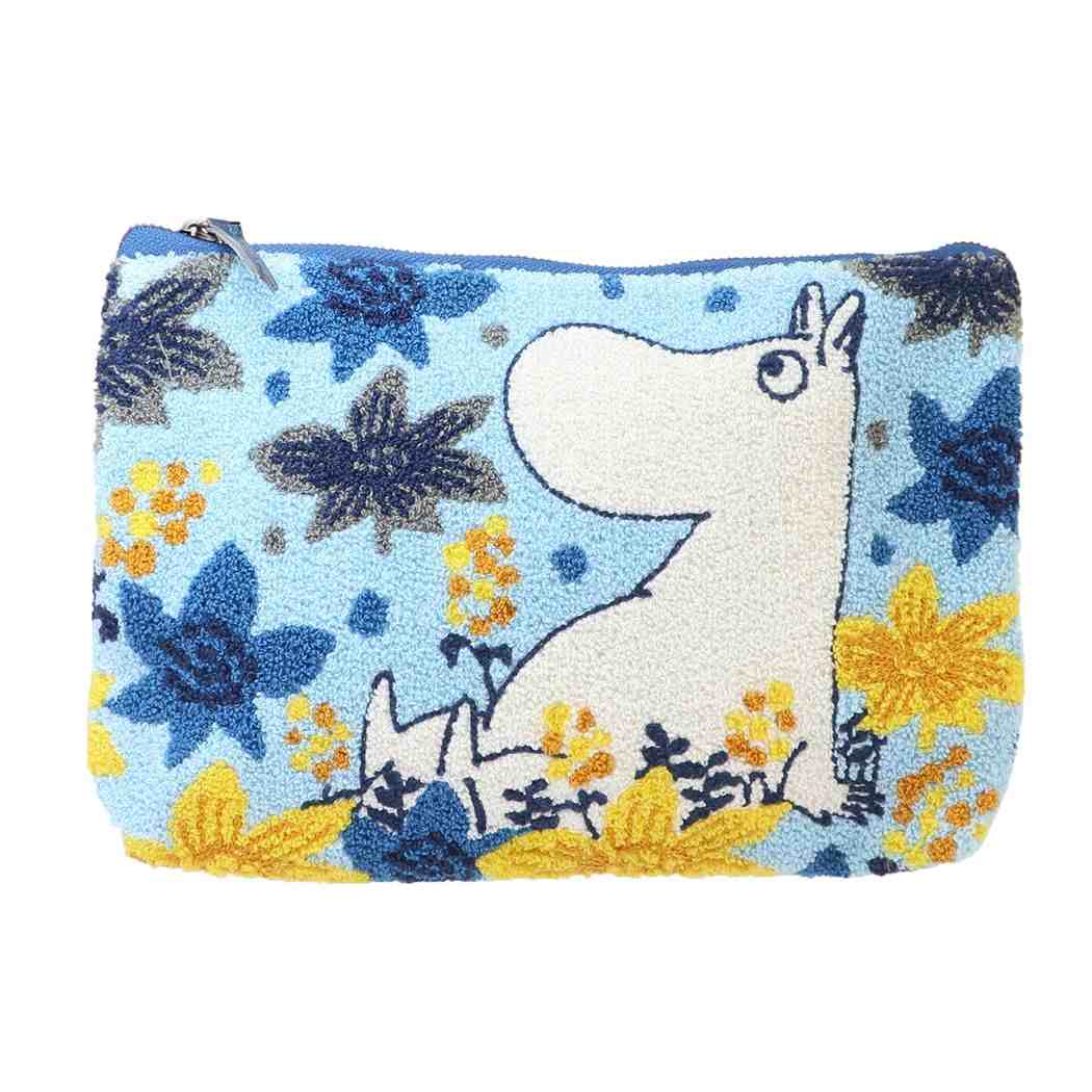 ムーミン サガラポーチ 北欧 トラベルポーチ キャラクター 花畑のムーミン