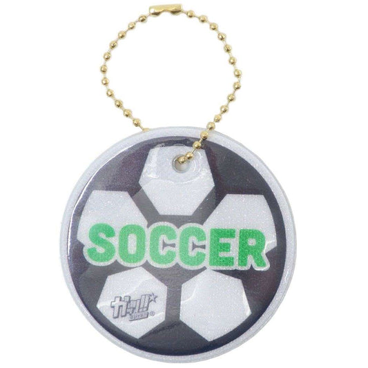 キーホルダー ガッツ！！部活シリーズ 反射板 ボールチェーン サッカー部 丸眞