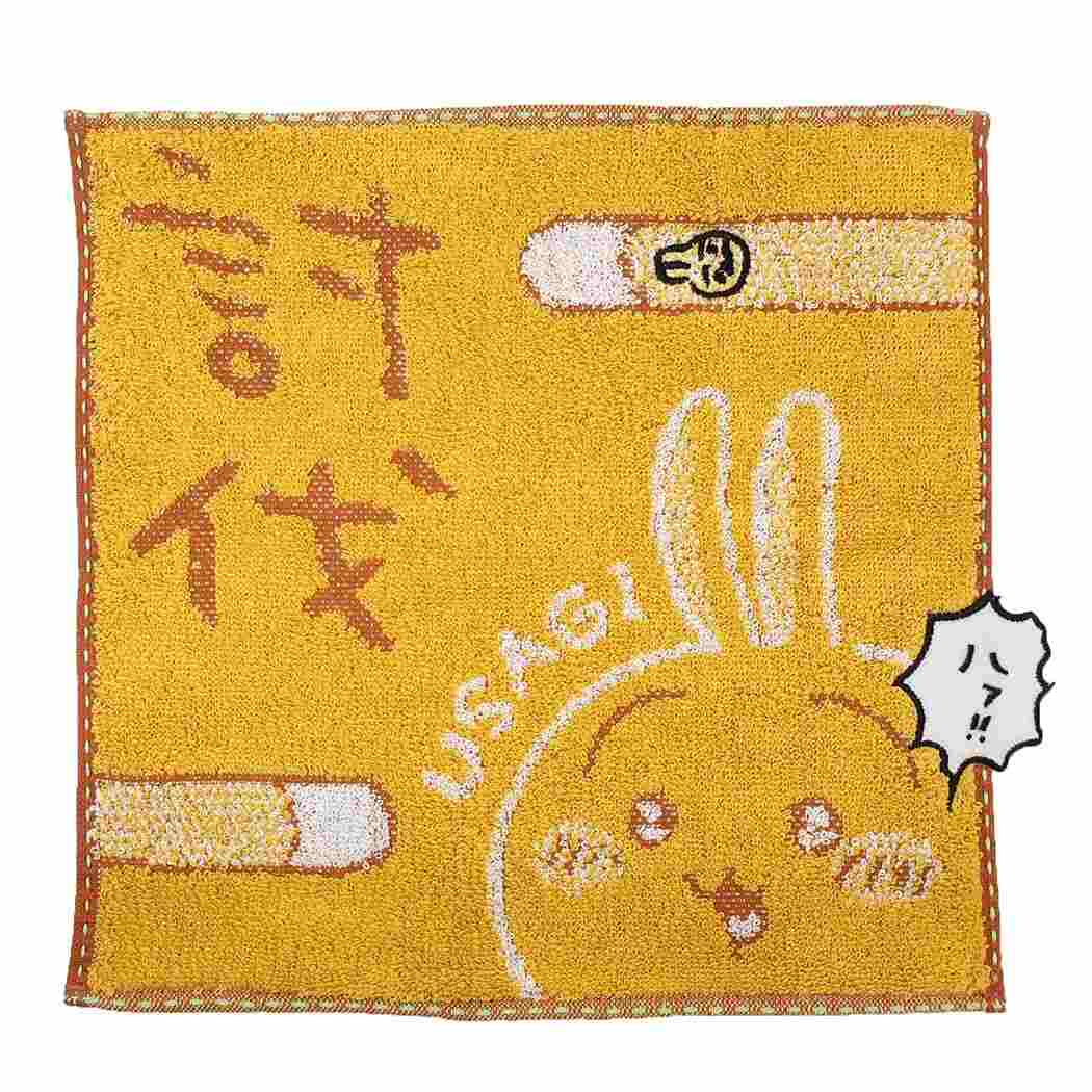 ちいかわ キャラクター ミニタオル ジャガードハンカチタオル 討伐うさぎ