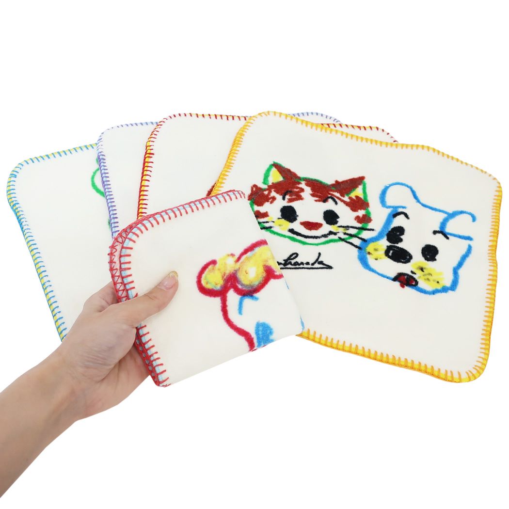 オサムグッズ Osamu Goods キャラクター ミニ タオル シャーリング ハンカチタオル パステル ジャック プレゼント 男の子