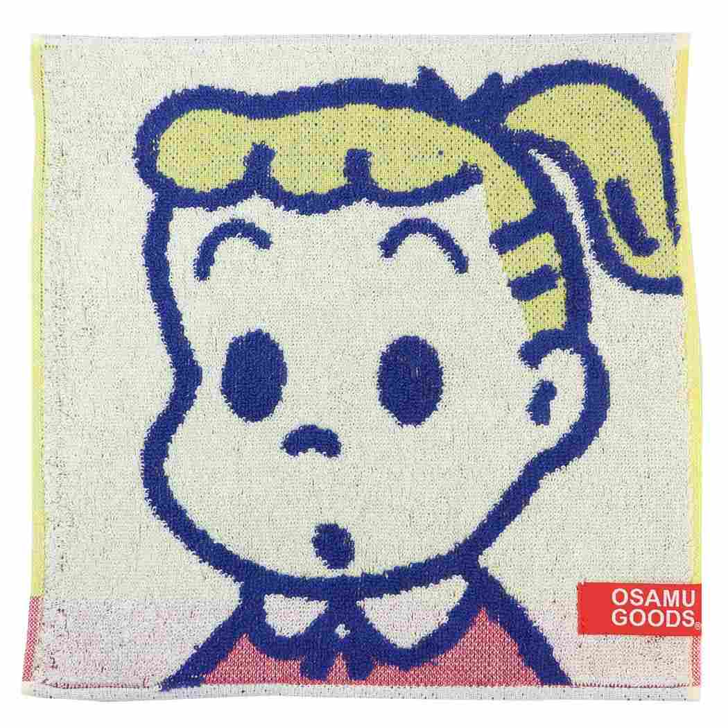 オサムグッズ グッズ オーガニックコットンミニタオル キャラクター ジャガードハンカチタオル カラフル ジル プレゼント 男の子 女の