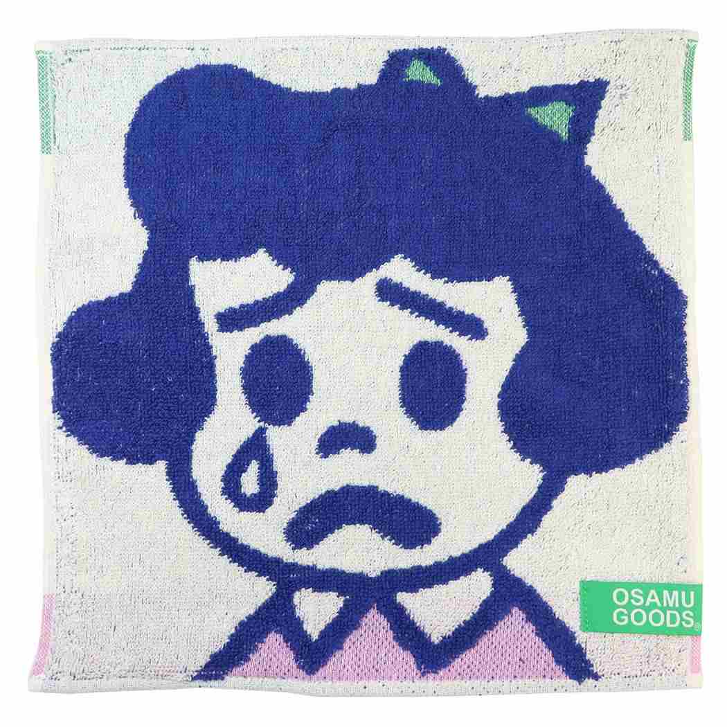 オサムグッズ ジャガードハンカチタオル Osamu Goods オーガニックコットンミニタオル キャラクター カラフル ベティ プレゼント