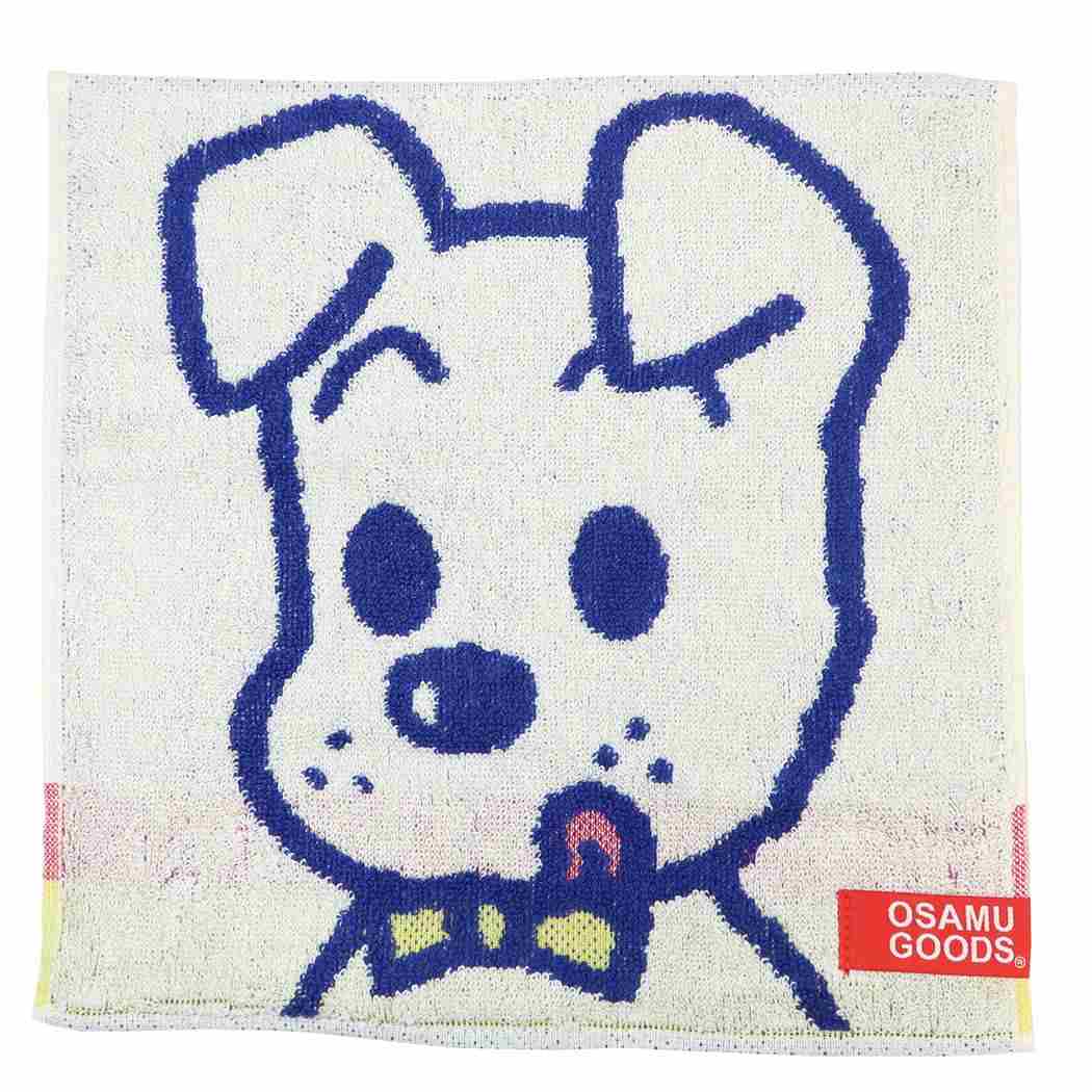 オサムグッズ Osamu Goods キャラクター オーガニックコットンミニタオル ジャガードハンカチタオル カラフル ドッグ プレゼント