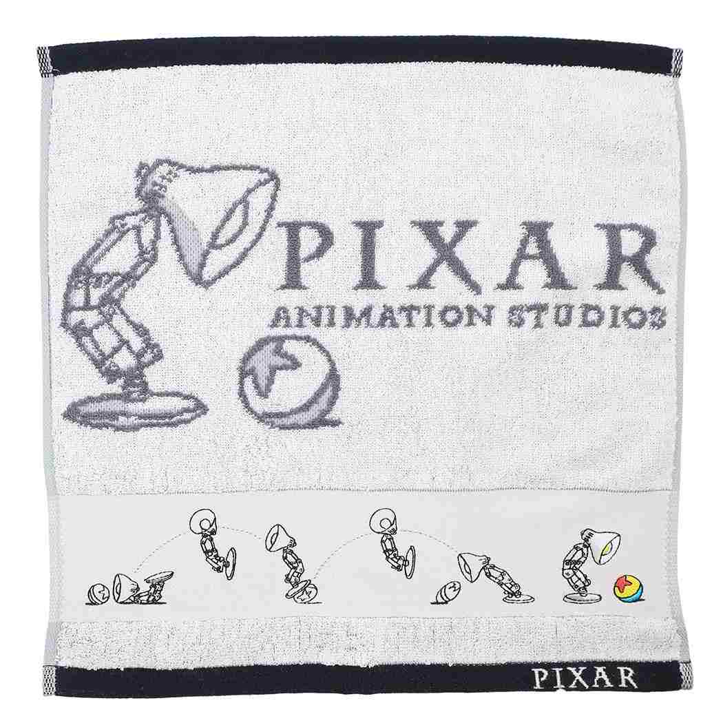PIXAR ルクソーJr ハンドタオル 抗菌防臭 ジャガード ウォッシュタオル シックライト ディズニー 丸眞 プレゼント 男の子 女