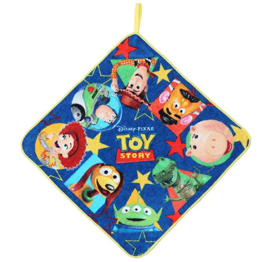 トイストーリー 幼稚園 ループ付き ハンドタオル ループタオル エナジートイズ ディズニー キャラクター グッズ プレゼント 男の子