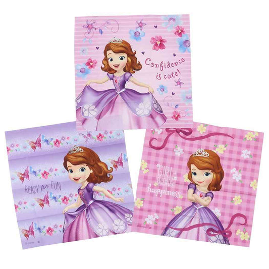 ちいさなプリンセスソフィア グッズ ハンカチ キャラクター ハンカチーフ 3枚セット プレゼント 男の子 女の子 ギフト