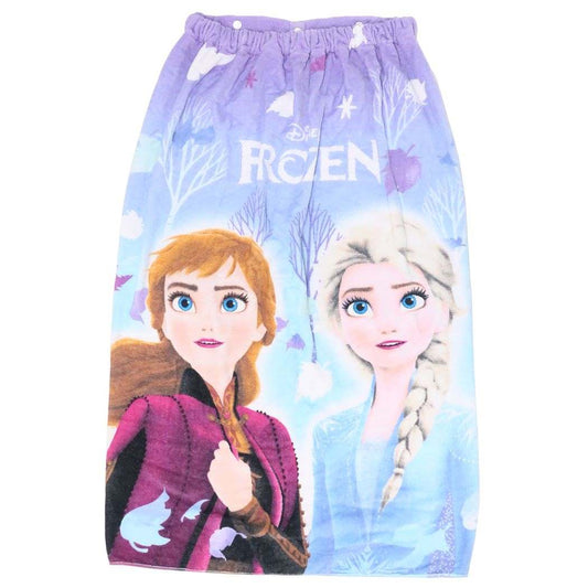 アナと雪の女王 ラップタオル 80丈マキタオル 80cm丈巻き巻きタオル スノービリーブ ディズニー