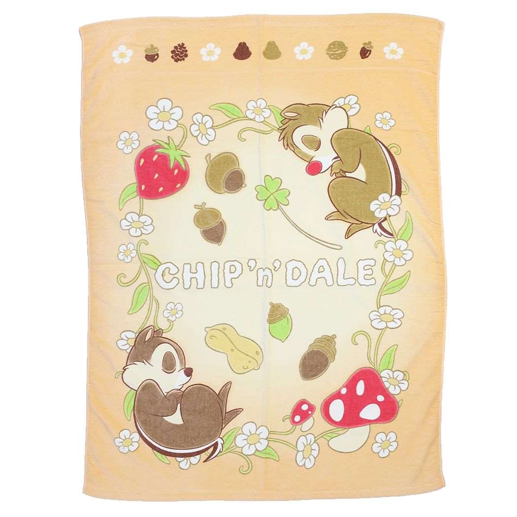 チップ＆デール グッズ キッズ タオルケット ディズニー キャラクター お昼寝ケット プレゼント 男の子 女の子 ギフト