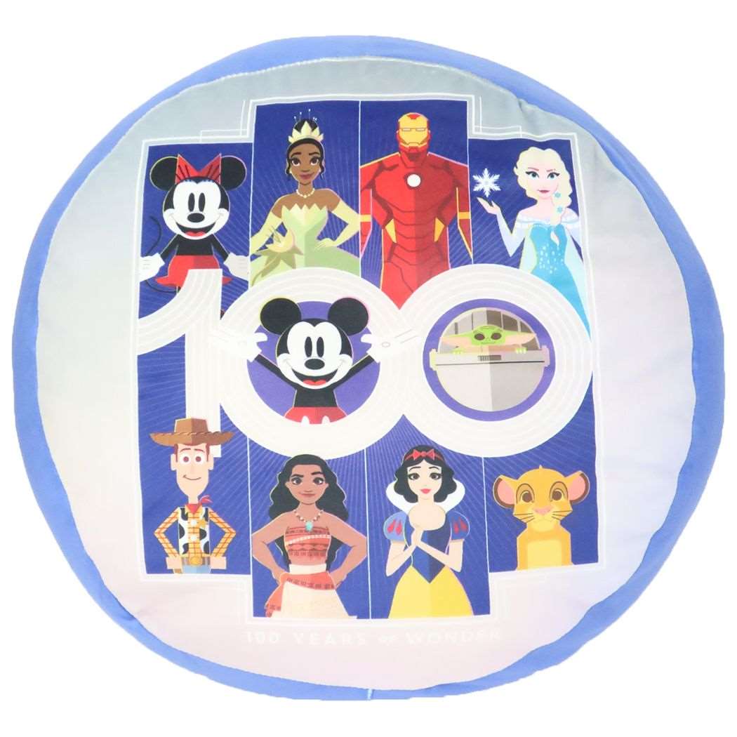 クッション ディズニーキャラクター ダイカットクッション Disney100周年 ドリームメンバーズ ディズニー 丸眞