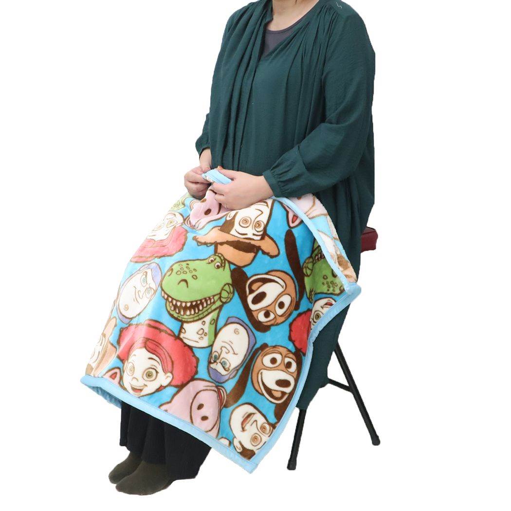 トイストーリー キャラクター ひざ掛け毛布 ひざ掛け フェイシーズフレンズ ディズニー