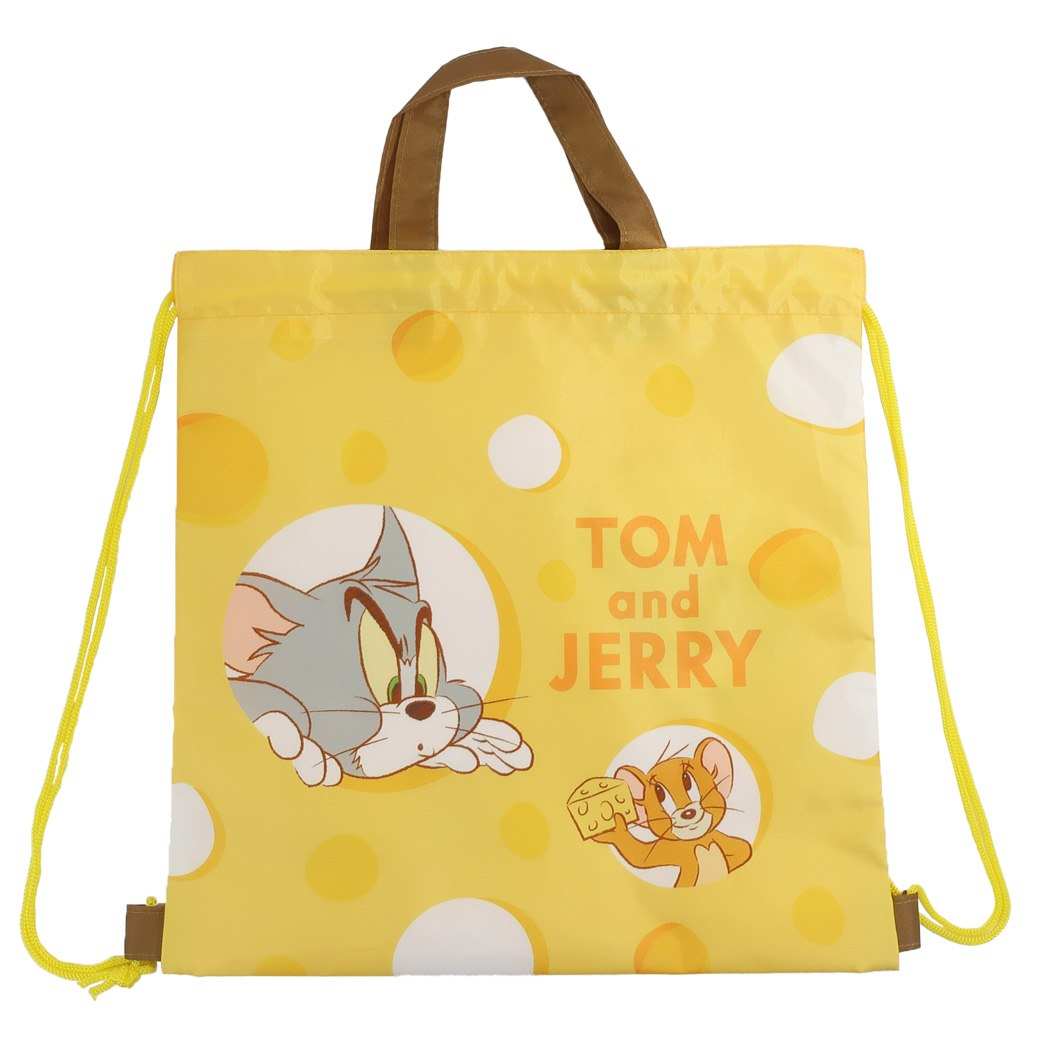 トムとジェリー 体操服かばん ナップサック インチーズ 新入学 ワーナーブラザース キャラクター プレゼント 男の子 女の子 ギフト
