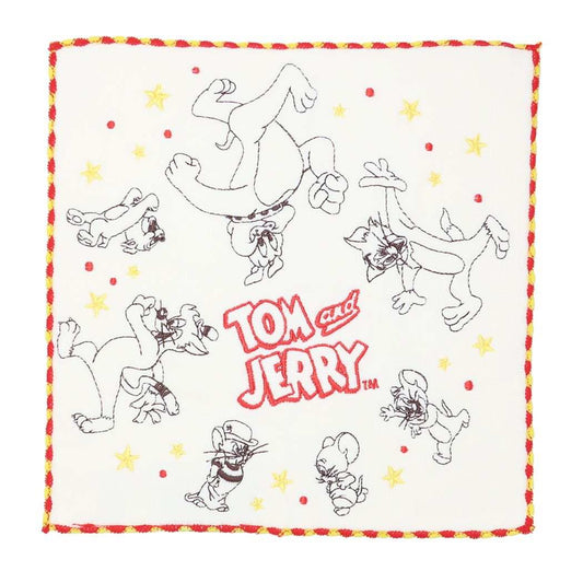 トムとジェリー ミニタオル シャーリングハンカチタオル フェイバリットフレンズ ワーナーブラザース 丸眞