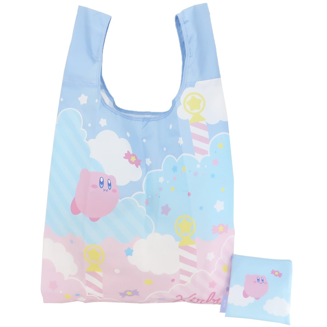 エコバッグ 星のカービィ 折りたたみ ショッピングバッグ スウィートスカイ nintendo 丸眞 お買い物かばん プレゼント 男の子