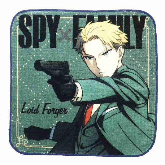 スパイファミリー SPY FAMILY グッズ ミニタオル アニメキャラクター インクジェットプリントハンカチタオル プレゼント 男の