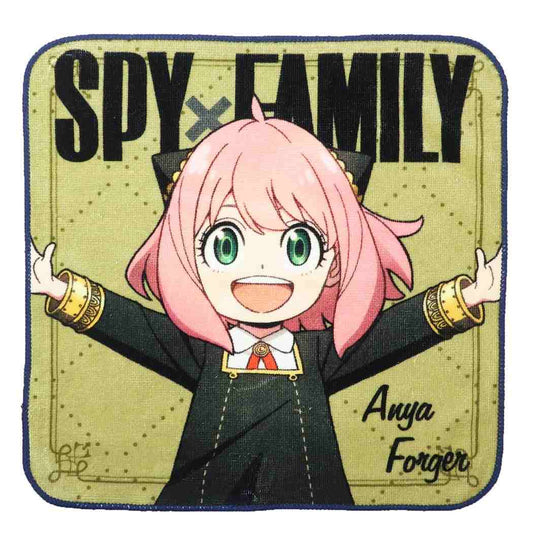 スパイファミリー SPY FAMILY グッズ ミニタオル 少年ジャンプ アニメキャラクター インクジェットプリントハンカチタオル プレゼン