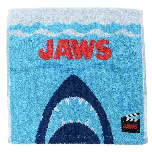 ジョーズ JAWS グッズ ミニタオル ジャガード ハンカチタオル オーシャンジョーズ 丸眞 プレゼント 男の子 女の子 ギフト