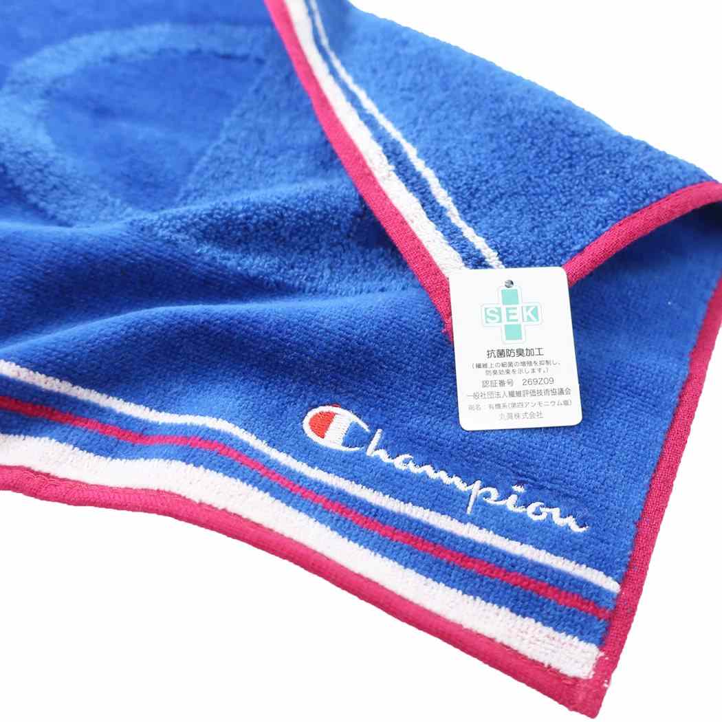 抗菌防臭 ジャガード ハンカチタオル チャンピオン Champion ミニタオル 通販 ヴィジブルロゴ プレゼント 男の子 女の子 ギ