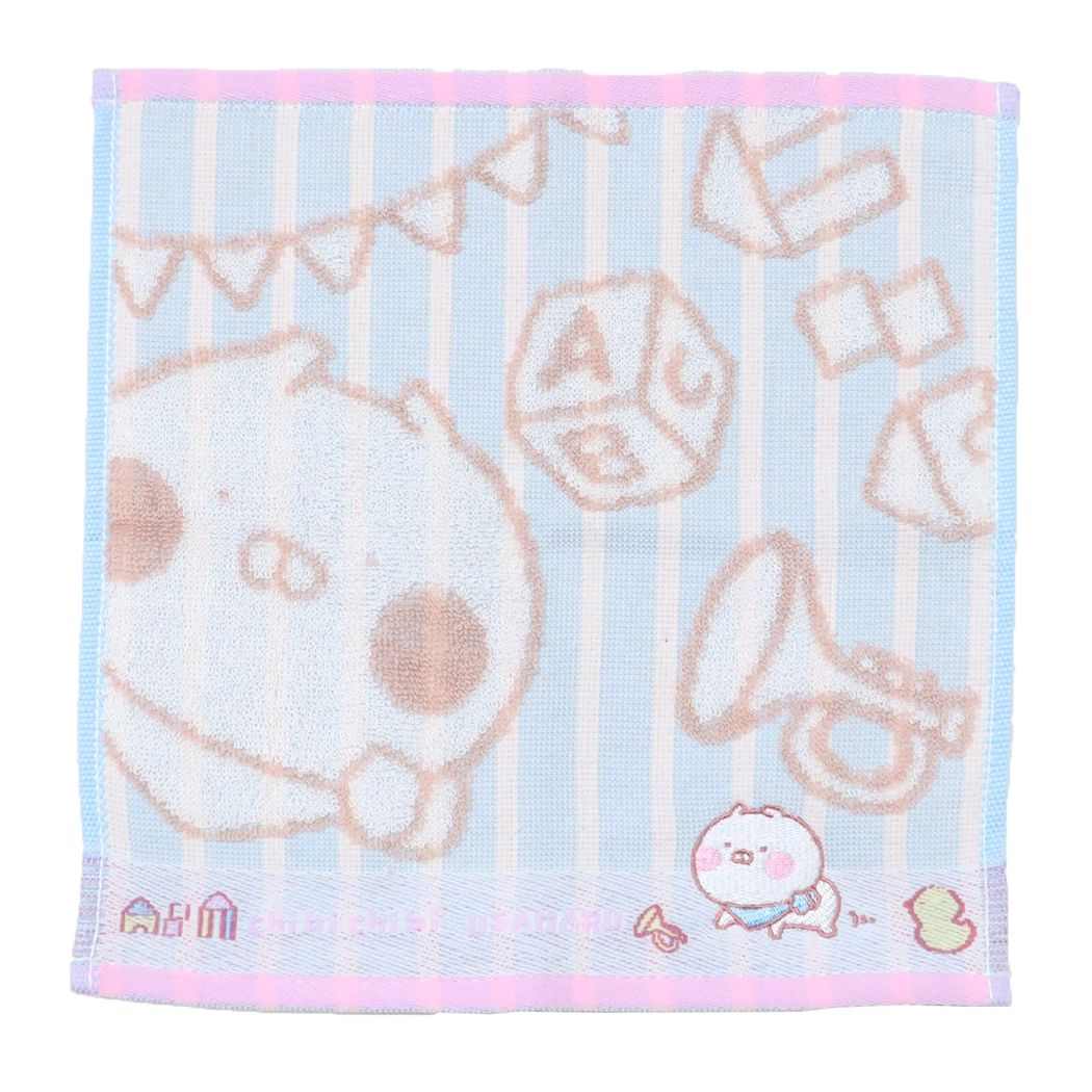 うさまる ジャガードハンカチタオル LINEクリエンターズ ミニタオル キャラクター