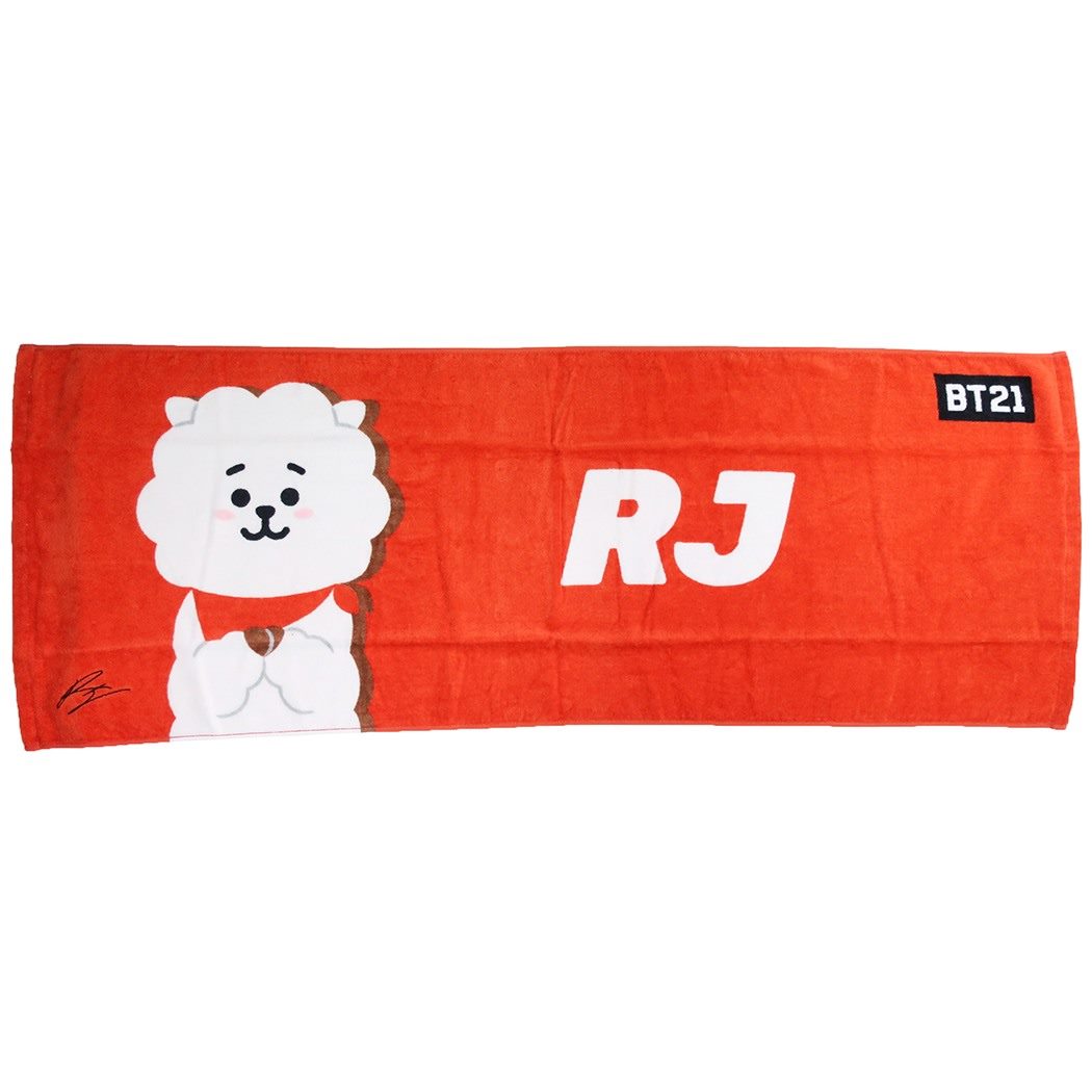 BT21 商品 スポーツタオル LINE FRIENDS キャラクター 制菌 ミニバスタオル チアー RJ プレゼント 男の子 女の子